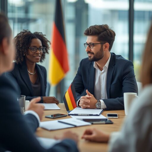 Communiquer en allemand des affaires