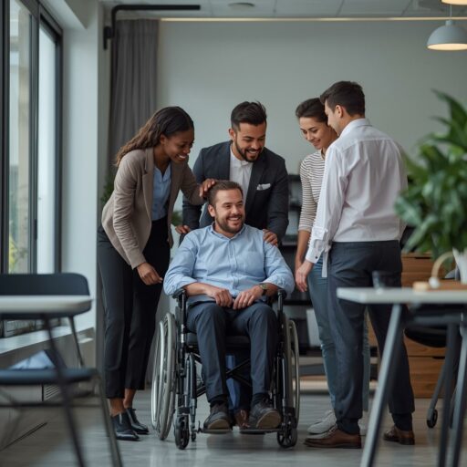 Travailler en équipe auprès d'une personne en situation de handicap