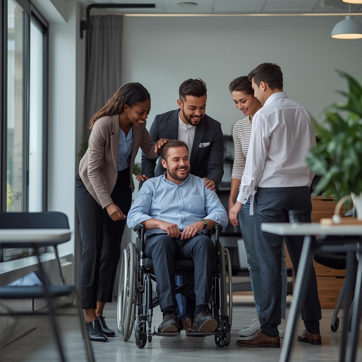Travailler en équipe auprès d'une personne en situation de handicap